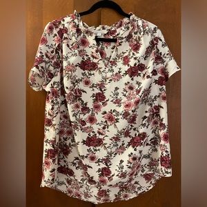 41 Hawthorn Blouse with tulip sleeve